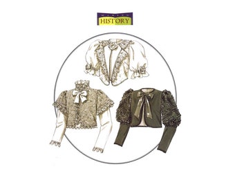 Misses Victorian Jacket Costume Rachel Wallis Making History Butterick 4952 Sewing Pattern UNCUT Different Sizes Available