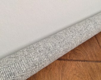 Door Draft Door Draft Stopper Case Charcoal Gray Custom Length Etsy