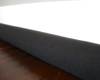 Tapón de tiro sin relleno: tubo de puerta de lona negra