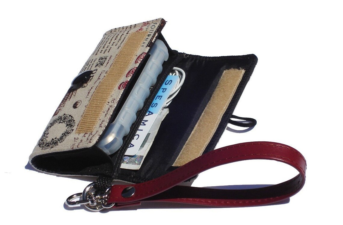 Smartphone wallet case wristlet Cell phone bag iPhone x Etsy