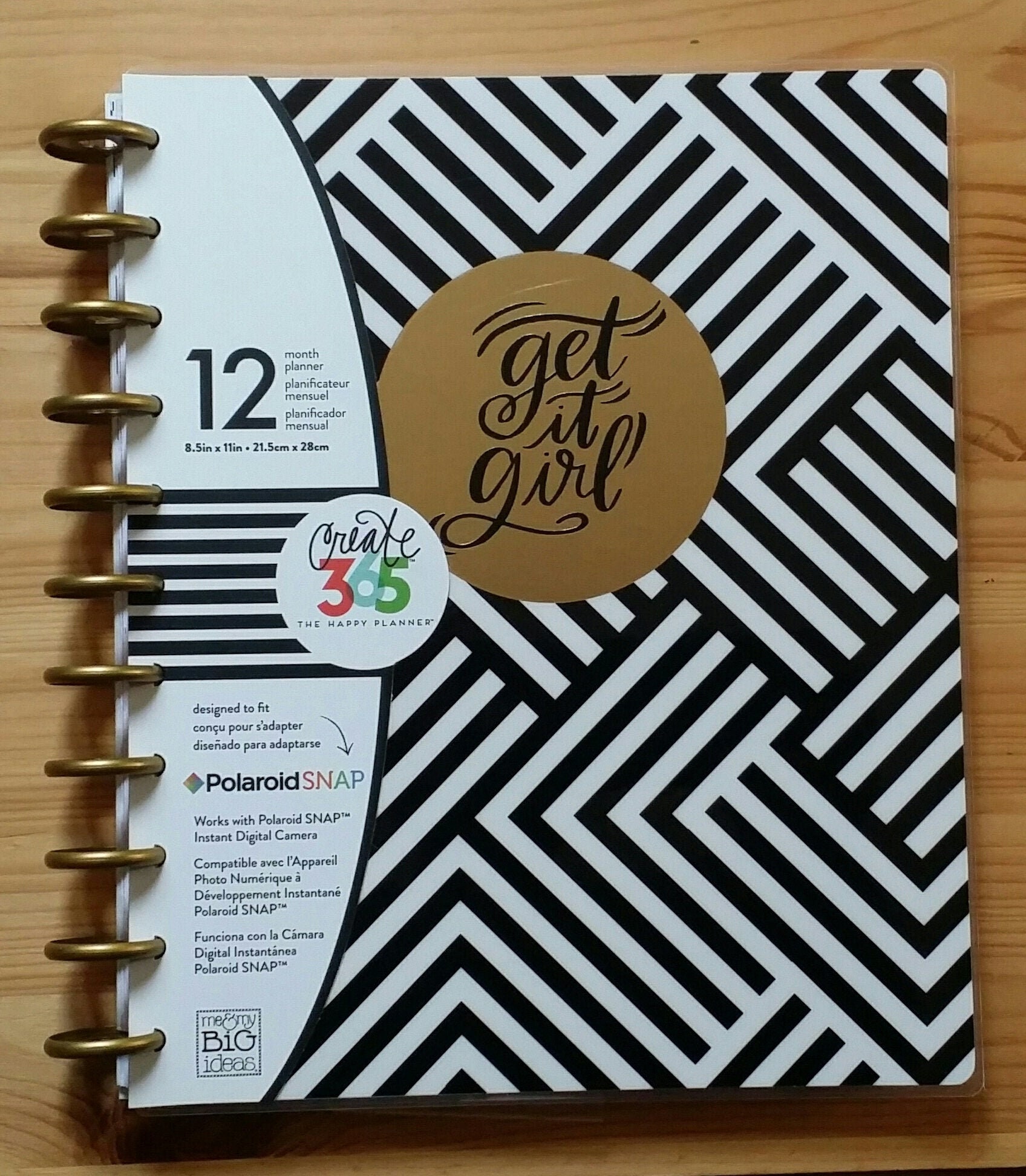 Undated A4 Big Happy planner Create 365™ The Classic Happy Etsy