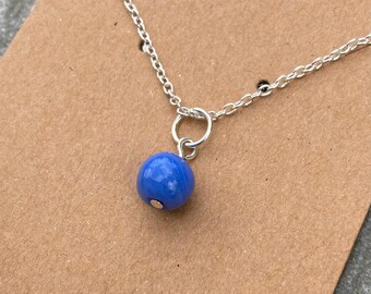 Planet Neptune handmade necklace