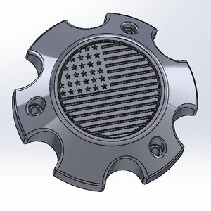 3D Silicone Hub Cap Stickers – 55mm Black, UV & Waterproof, 4-Pack, Universal Alloy Rims A8855