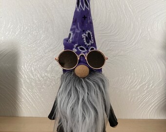 Biker Gnome - Purple Do-Rag