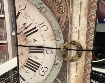 Steampunk Clock Junk Journal