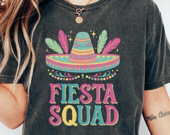 Fiesta Squad Shirt, Mexican Fiesta, Cinco de Drinko, Funny Cinco de Mayo Shirt, Mexican Themed Fiesta, Fiesta Shirt, Cinco de Mayo T Shirt