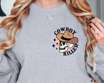 Cowboy Killer Shirt, Rodeo Shirt, Western Graphic Tee, Oversized Graphic Tee, Groovy Cowboy Shirt, Country Concert Shirt, Western T shirt