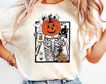 Sudadera de Halloween, Temporada espeluznante, Regalo de Halloween, Regalos de Halloween, Sudadera de mujer, Halloween aterrador, Esqueleto de Halloween, Camisa para niños de Halloween