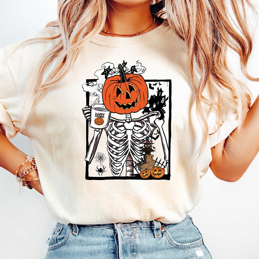 Halloween Sweatshirt,Spooky Season,Halloween Gift,Halloween Gifts,Women Sweatshirt,Scary Halloween,Halloween Skeleton,Halloween Kids Shirt Moderndaydecors