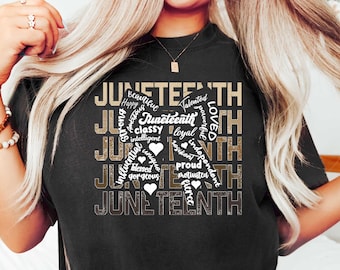Juneteenth 1865 Shirt, Black History Month Shirt, African American Pride Shirt,  Black History Shirts, They Not Like Us Shirt