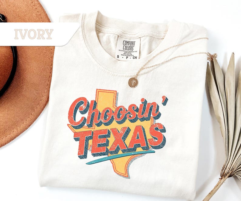 Comfort color Choosing Texas Shirt, Vintage Western Shirt, Cowboy Shirt, Country Music Shirt image 8
