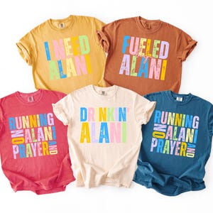 Comfort Colors®I Need An Alani Shirt,Summer Energy Drink Shirt,Matching Alani Shirt,Summer Vacation Vibes Shirt,Alani T-Shirt, Alani Shirt