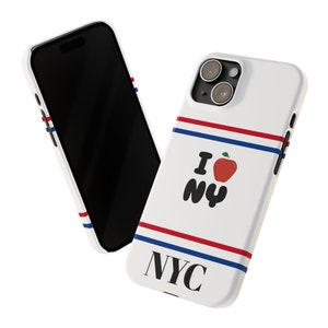 I Love NY Phone Case     iPhone 15 Pro Max 14 Pro 13 12 11 and lower