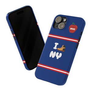 NYC Big Apple telefoonhoesje voor iPhone 15, 14, 13, 12, 11, x en meer
