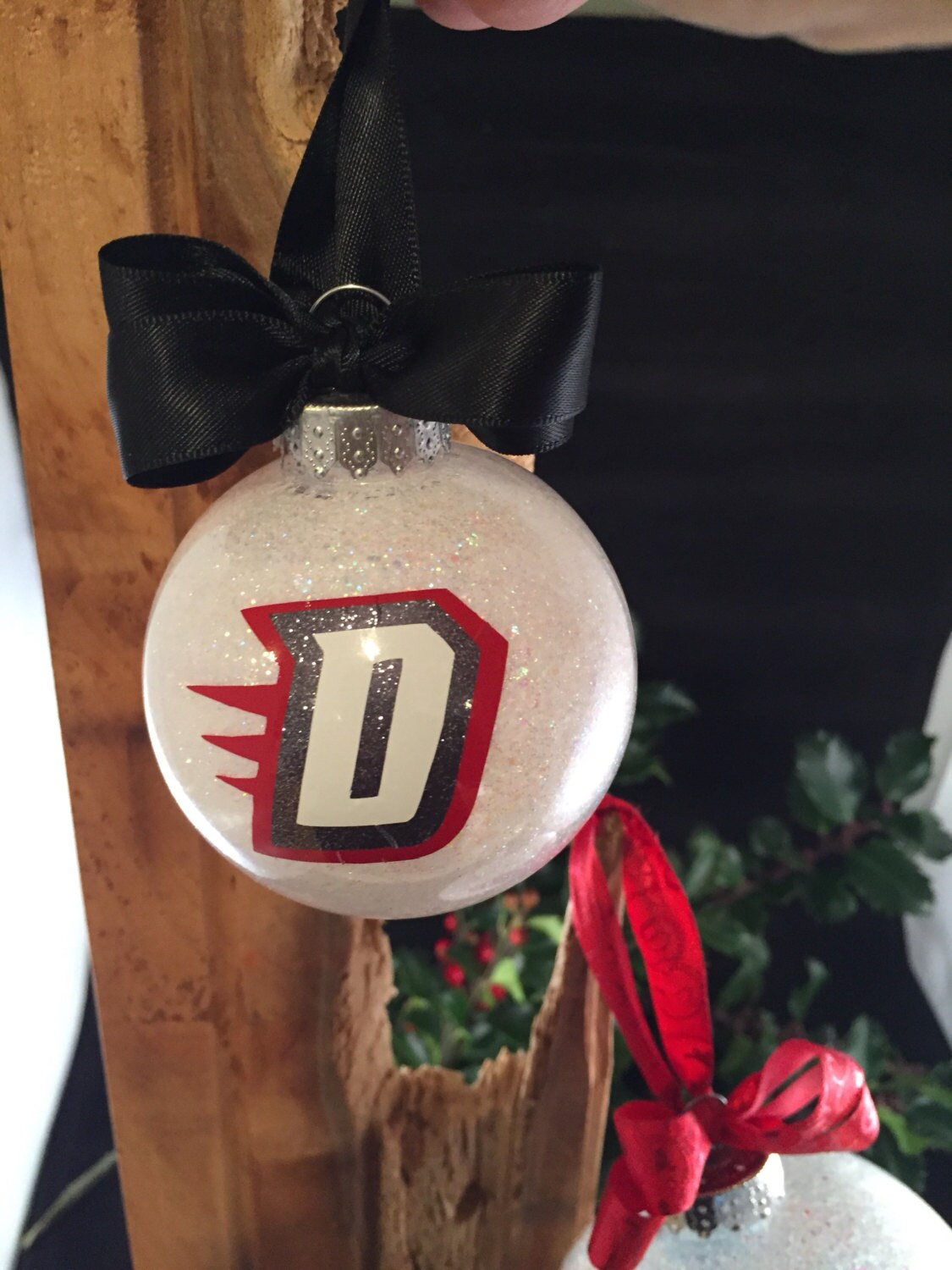 Personalized College Christmas Ornament College Personalized Etsy