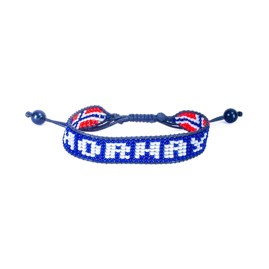 Norway Flag Bracelet - Handmade Adjustable Bracelet - Etsy