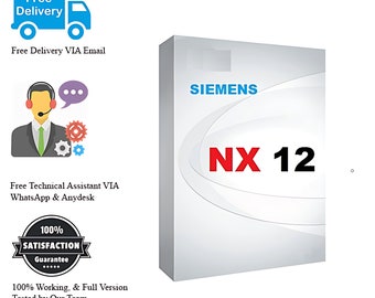 Siemens PLM NX 10 | 11 | 12 2018 Vollversion der Software | 3D-Modellierung Produktlebenszyklusmanagement | Engineering-Design-Tool