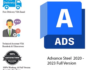 Advance Steel 2020 | 2021 | 2022 | 2023 | 2024 Full Version Structural design CAD Software | Engineering Steel Detailing Software