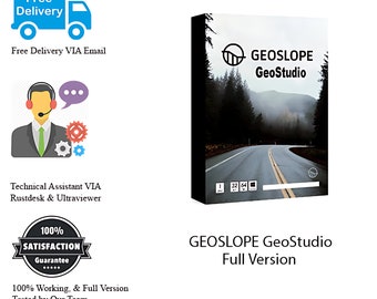 GEOSLOPE GeoStudio - Uitgebreide geotechnische engineeringsoftware | Geotechnische grondmodelleringssoftware Volledige versie