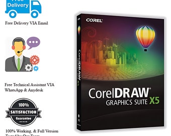 CorelDRAW Graphic Suit X5 Vollversion - Bildbearbeitungsprogramm | Design Illustration Vektorgrafik Software