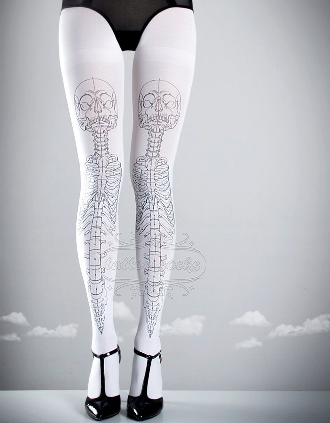 Skeleton Tattoo Tights Medical Anatomy Illustration Black and - Etsy Skeleton Tattoo Tights Medical Anatomy Illustration Black and - Etsy