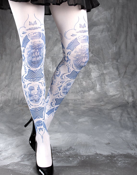 DIY: Super-Easy Tattoo Tights - Chic Creative Life