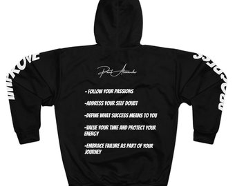 Unisex Paul Alexander "Bet on Yourself" Hoodie (Midnight)