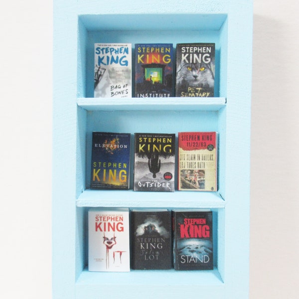 Stephen King miniature display books choose your titles