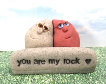 You are my rock figurine Rock people