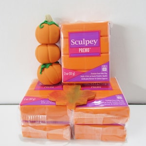 Orange Premo 2 ounce block polymer clay
