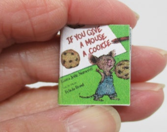 Libro in miniatura Se dai un biscotto a un topo