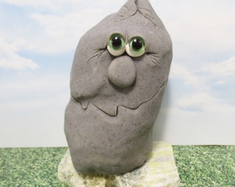 Peter The Rock person garden decoration