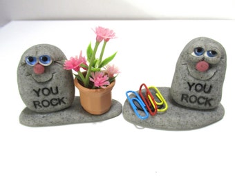 You Rock person desk top decoration choose your style