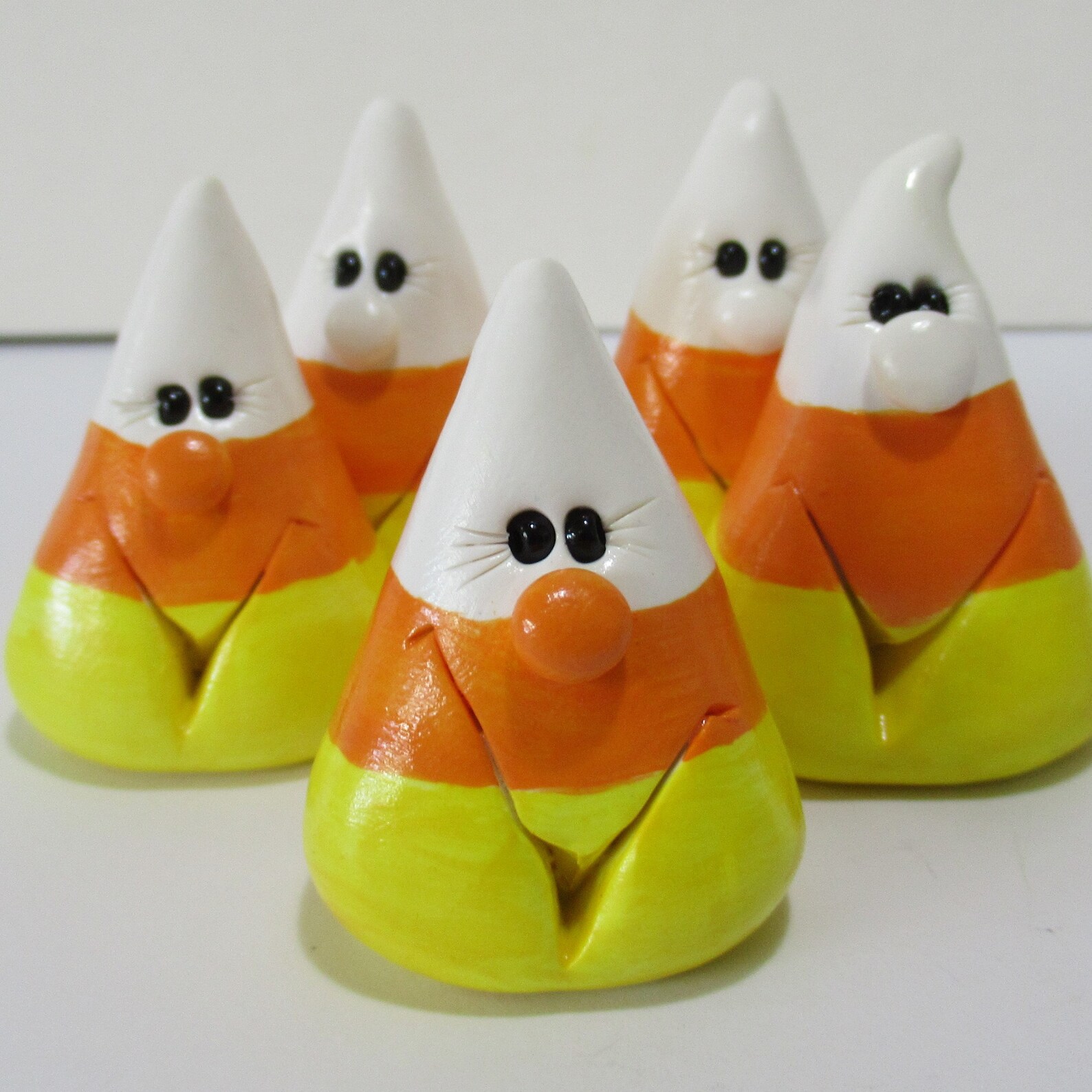 Candy Corn Figurine Miniature Etsy