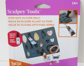 sculpey liquid clay molds for jewelry or resin molds