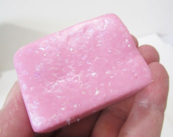 Premo pink Opal 2 ounce block polymer clay, premixed color