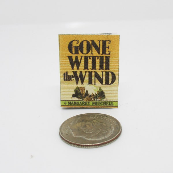 Miniature book Gone With The Wind