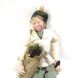 Waldelfe Art doll Handmade