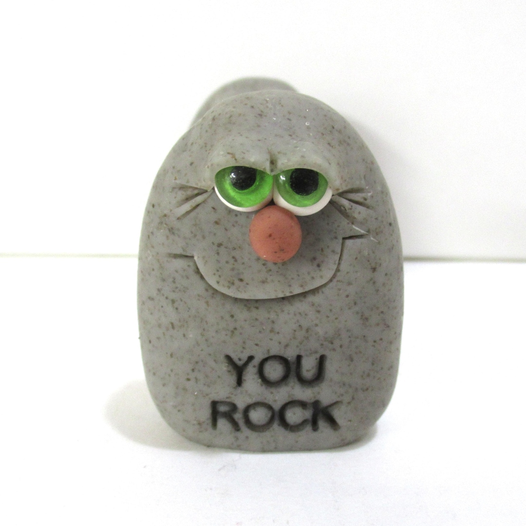 You Rock Person Desk Top Decoration Choose Your Style - Etsy