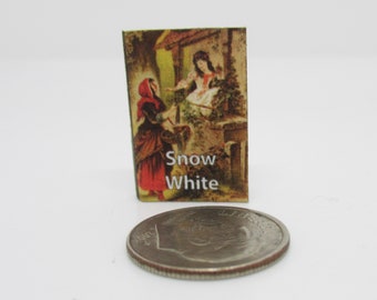 Livre miniature Blanche Neige