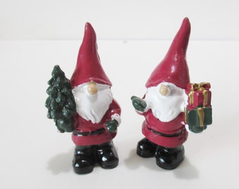 Miniature Gnome with a tree or gift:  your choice