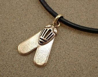 Fly of Valor Pendant - Ancient Egyptian Amulet - Insect Jewelry - Sterling Silver or Bronze