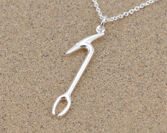 Ancient Egyptian Was Scepter Pendant • Sterling Silver • Lost Wax Cast