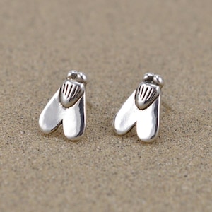 Fly of Valor Earrings - Sterling Silver - Ancient Egyptian - Lost Wax Cast