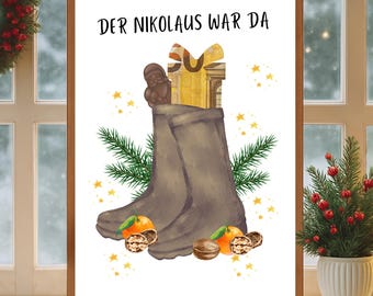 Sinterklaasdag Geld Cadeau PDF: Creatieve manieren om geld cadeau te doen, wensvervuller, Advent, Kerstmis - afdrukbare digitale download