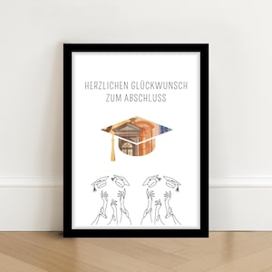 Geschenk zum Abschluss Abschlussgeschenk für 10. Klasse  Bachelor Master  Ausbildung Abitur Geldgeschenk