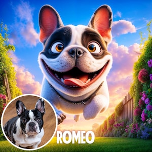 Retrato de mascota de dibujos animados personalizado, retrato de mascota de dibujos animados personalizado, retrato de perro de dibujos animados de gato, regalos para amantes de las mascotas, descargas digitales,