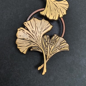 Ginkgo Enamel Pin
