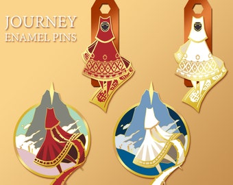 Journey Enamel Pin