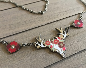 Red Poppies [Necklace]